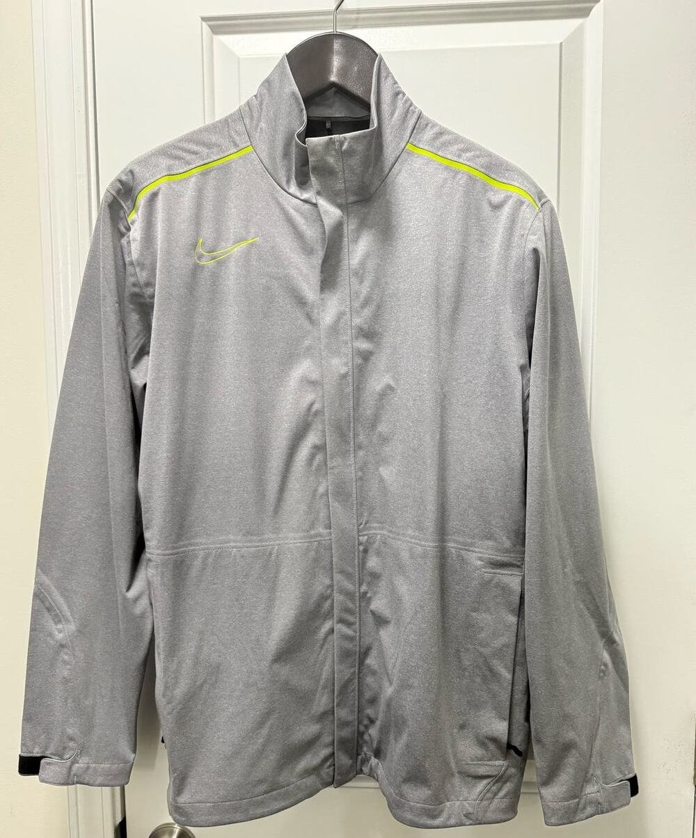 Nike Golf Storm-FIT Full Zip Jacket Gray Large 484131-082 Men's